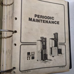 Hyster Service Repair Shop Manual N40Ea N50Ea N40Er N45Er 1987 Fork Lift Book