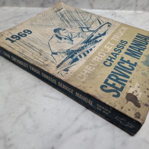 1969 Chevrolet Truck Chassis Service Manual Series 10-60 Repair Maintenance Shop