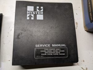 Hyster Service Manual Challenger Spacesaver H S 25 30 35 40 Xms E001 D010 2001
