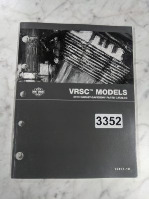 Harley Davidson Motorcycle Parts Manual Catalog Model Vrsc V-Rod 2010 99457-10