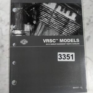 Harley Davidson Motorcycle Parts Manual Catalog Model Vrsc V-Rod 2012 99457-12