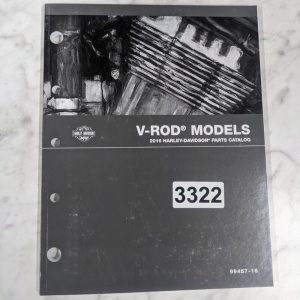 Harley Davidson Motorcycle Parts Manual Catalog Model Vrscf V-Rod 2016 99457-16