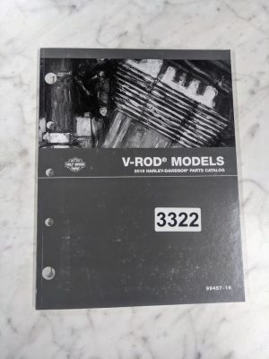 Harley Davidson Motorcycle Parts Manual Catalog Model Vrscf V-Rod 2016 99457-16