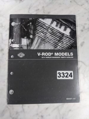 Harley Davidson Motorcycle Parts Manual Catalog Models Vrsc V-Rod 2014 99457-14