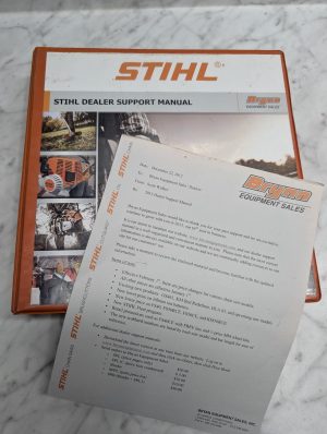 Stihl Dealer Support Manual Sales List Literature Catalog Guide Book 2012