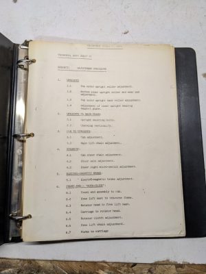 Hyster Service Repair Manual Hi-Racker Fork Lift Truck Shop Book Photocopy