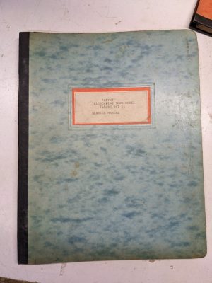 Fabtek Inc Service Repair Manual Aerial Platform Shop Book T46 T40 Srt Ii 1977