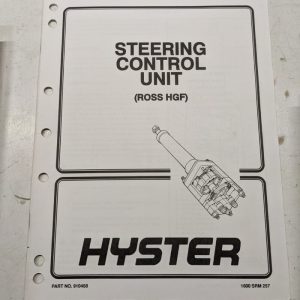 Hyster Service Manual Fork Lift Steering Control Unit Ross Hgf 910458 1994