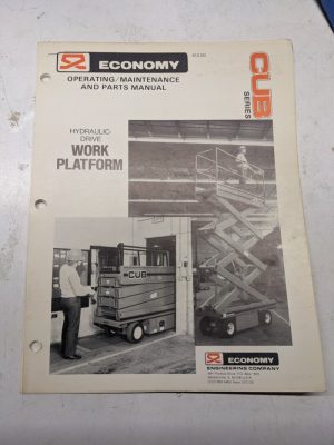 Economy Work Platform Operating Maintenance Manual Cub Series