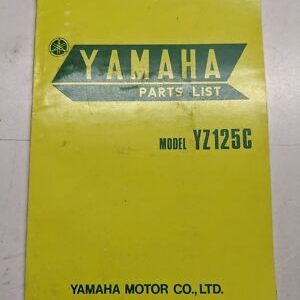 Yamaha Oem Parts List Book Manual Model Yz125C 1974 537-28198-05 Original