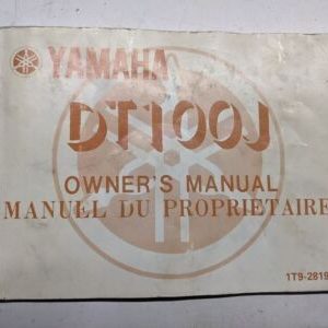 Yamaha Oem Owners Manual Maintenance Dt100J 1T9-28199-76 1981