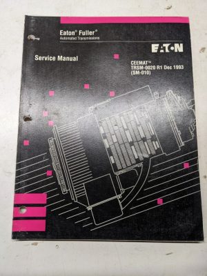 Eaton Fuller Service Overhaul Manual Transmission Ceemat Trsm-0020 R1 1993