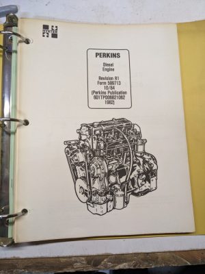 Hyster Service Manual Perkins Diesel Engine 4.2482 4.248 T4.236 4.212 1984