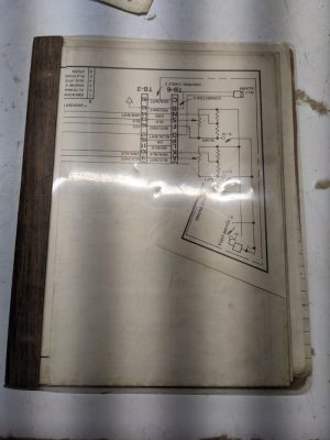 T-Series Electrical Schematics 2X T30 T40 T50 Fabtek 8475 4366 6129 1981 Manual