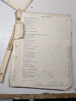 Hyster Service Manual Repair S60E S70E S80E S100E 1975 Fork Lift Shop Book