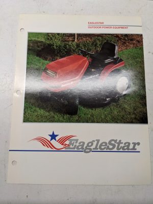 Eaglestar Outdoor Equipment Lawn Tractor 4618 1316 4318 1993 Sales Brochure