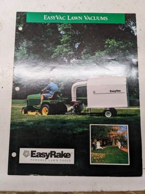 Easyrake Powered Lawn Tools Easyvac Vacuums 1995 Sales Brochure Catalog Ez