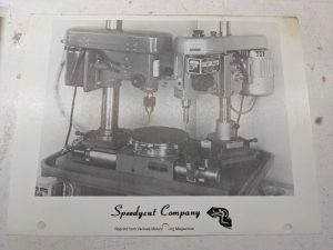 Speedycut Company Photo Single Side Hi-Tap Brother Reprint From Metalworking Mag