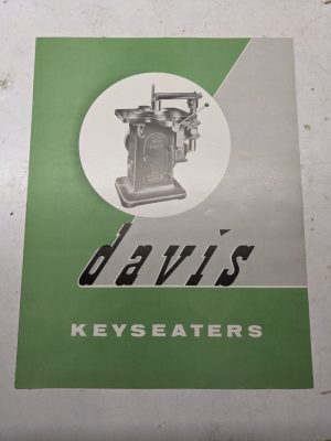 Davis Sales Brochure Keyseater Machines 1961 Dks-1B Features Ad #5