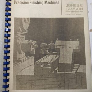Jones Lamson Automatic Precision Finishing Machine Sales Brochure Features Copy