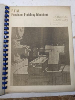 Jones Lamson Automatic Precision Finishing Machine Sales Brochure Features Copy