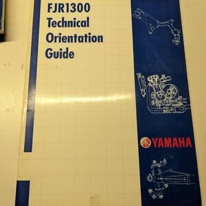 Yamaha Technical Orientation Guide Fjr1300 2002 Maintenance & Specs