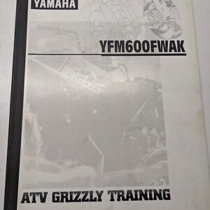 Yamaha Atv Grizzly Yfm600Fwak 1998 Repair & Maintenance Training Manual