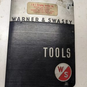 Warner Swasey Tools Standard Catalog Specifications Sales Brochure 1963