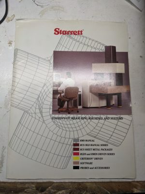Starrett Measuring Machines System Sales Brochure Catalog Folder Literature 1993