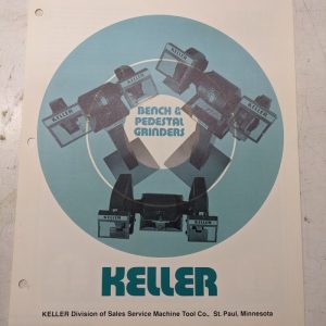 Keller Bench & Pedestal Grindders Sales Brochure Catalog Features Specifications