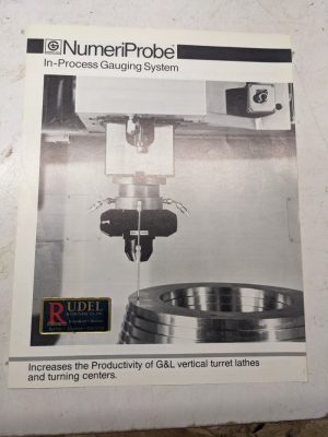 Giddings Lewis Sales Brochure Specification Feature Catalog Numeriprobe Gauging