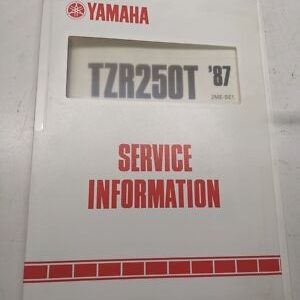 Yamaha Tzr250T Service Information Manual Maintenance & Specs 1987 2Me-Se1
