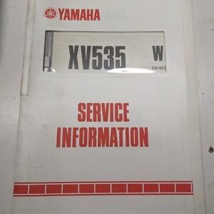 Yamaha Service Information Manual Maintenance & Specs 1987-88 Xv535 W T 2Jv-Se2