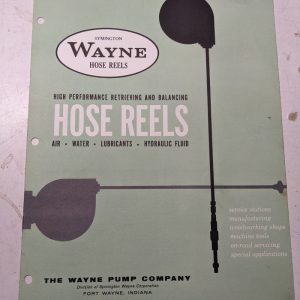 Symington Wayne Air Fluid Hose Reels Sales Brochure Specifications Feature 1969
