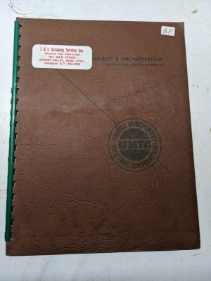 Cincinnati Grinding Machine Sales Brochure Catalog Specification Feature 14” 16”