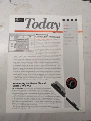 Ge Fanuc Cimplicity Monitor Control Plc Hmi Cnc Sales Brochure Features