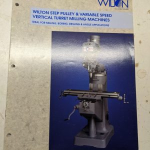 Wilton Milling Machine Vmc Sales Brochure Catalog Features Specificaitons Tool