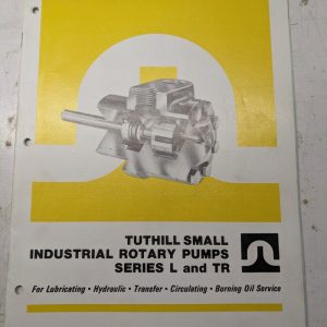 Tuthill Small Industrial Rotary Pumps L Tr Series Sales Brochure Catalog 101B