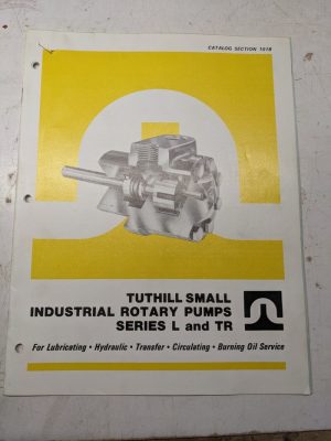 Tuthill Small Industrial Rotary Pumps L Tr Series Sales Brochure Catalog 101B