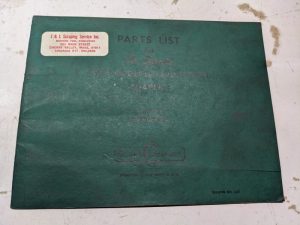 Gould Eberhardt Service Parts List Book Manual 16 Speed Industrial Shapers 1948