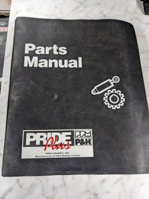 P&H Ppm Shop Service Repair Parts List Book Manual Omega 35 40 45 50 Cranes 1995