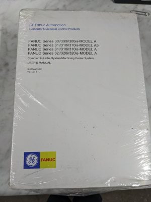 Ge Fanuc Series 30I 300Is Model A5 31 32 User Operator Manual Lathe System Cnc