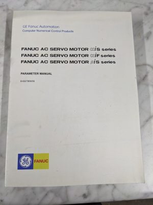 Ge Fanuc Automation Series Ais Aif Bis Spindle Motor Parameter Operators Manual