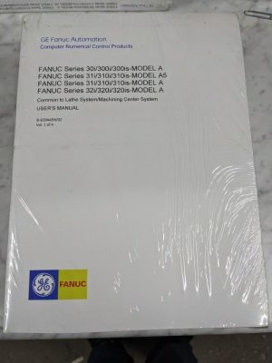 Ge Fanuc Series 30I 300Is Model A A5 31 32 User Operator Manual Lathe System Cnc