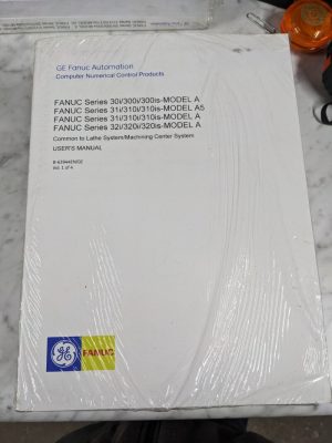 Ge Fanuc 30I 300Is Model A5 31 32 User Operator Manual Lathe System B-63944En/02