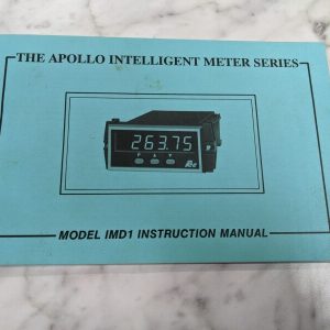 Apollo Intelligent Meter Series Model Imd1 Instruction Operator Service Manual