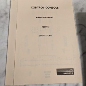 Lindberg Wiring Diagrams Manual Temperature Control Console 1200*C Single Zone