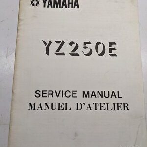 Yamaha Supplementary Service Manual Yz250E 1977 Dealership Repair 2K7-28197-70