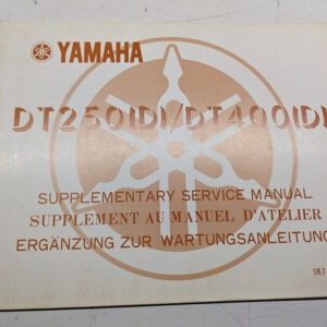 Yamaha Supplementary Service Manual Dt250(D) Dt400(D) 1976 1R7-28197-80 Repair