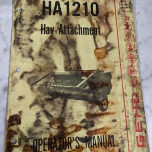 Gehl Operator Service Owner Manual Ha1210 Hay Tractor Attachment 907084